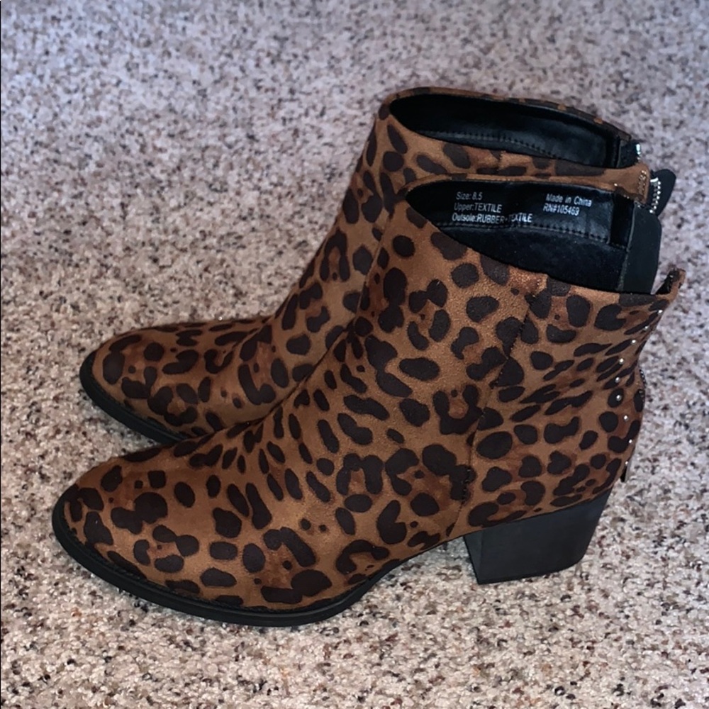 Leopard booties - Picture 3 of 6